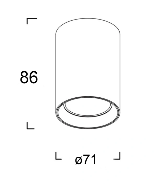 surface mounted led lights , surface mounted round downlight led , antiglare surface light Supplier | Sincerelux